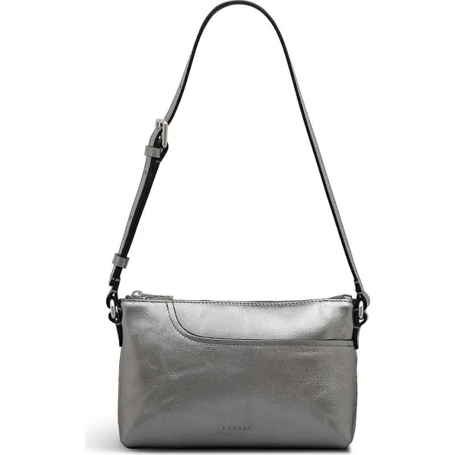 bag Radley London Women's Pockets Metallic Leather Mini Ziptop Shoulder Bag Nordstrom $80.1
