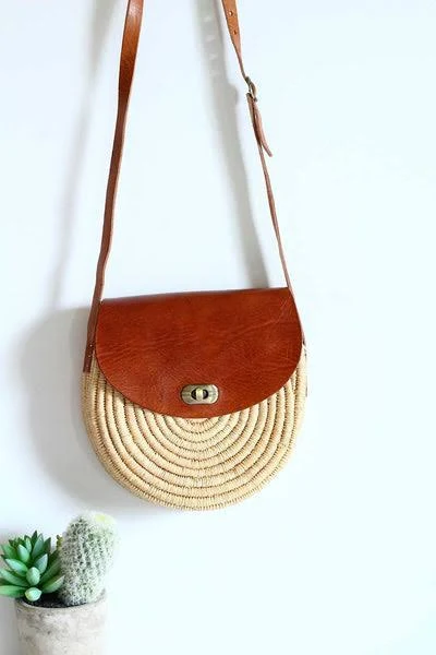 bag Raffia Crossbody Bag moroccansway $49