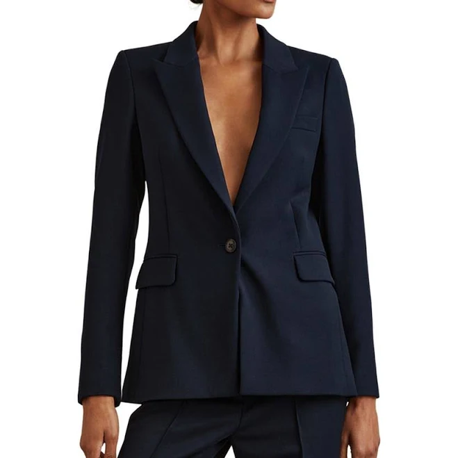 blazer Reiss Womens Gabi Tailored Single Breasted Suit Blazer Nordstrom $330