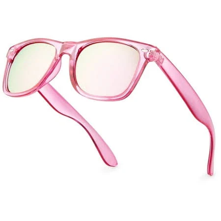 accessory Retro Rewind Sunglasses with Reflective Mirrored Lenses Walmart - Fashion Focals $15.99