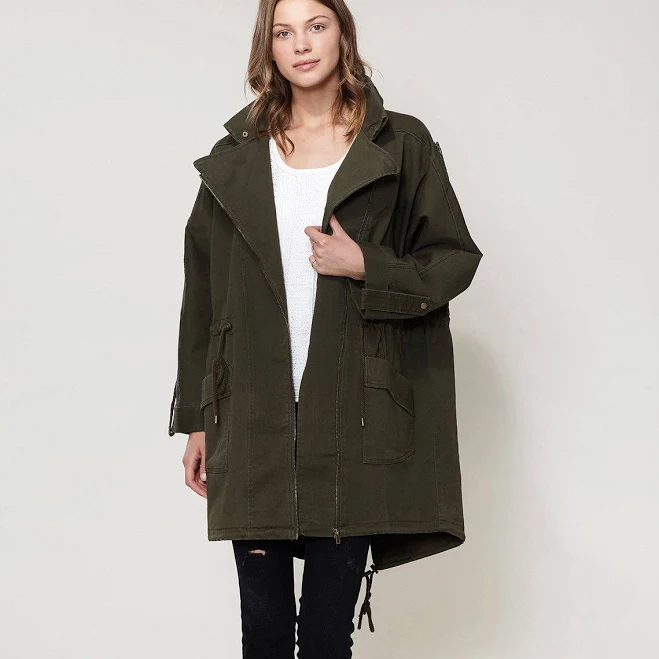 outerwear Ro & De Women's Oversized Utility Jacket Shopatkonus.com $28