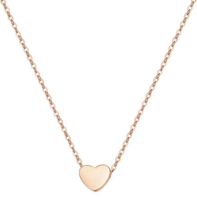 accessory Rose Gold Sweetheart Pendant Necklace Hey Happiness $38.57