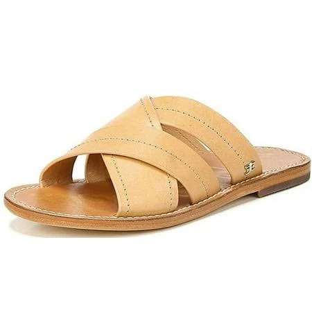 shoes Sam Edelman Maxine Leather Slide Sandals Walmart - shopaccro $29.99
