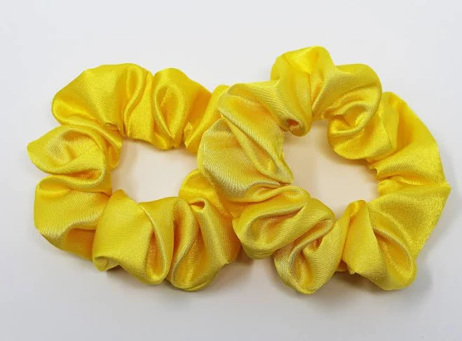 accessory Satin Hair Scrunchie Etsy - TopKnotFavors $3.15