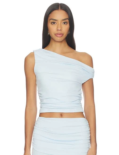 one shoulder top Seven Wonders Women's Malani One Shoulder Top in REVOLVE $69