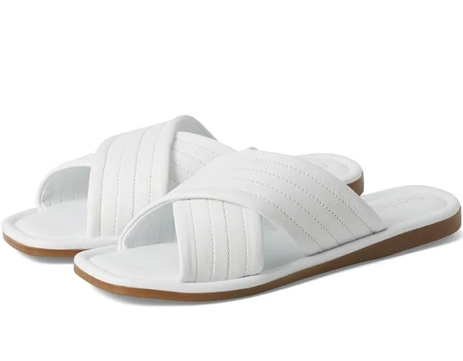shoes Seychelles Women's Courage Leather Slide Sandals Zappos.com $26.7