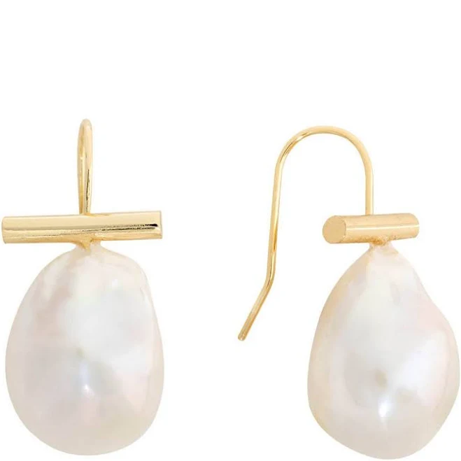 accessory Shashi Giselle Freshwater Pearl Drop Earrings Dillard's $128