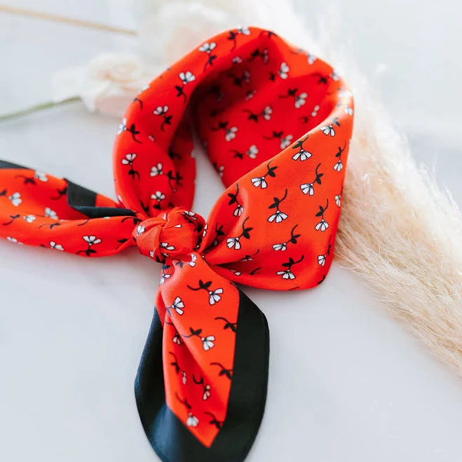 accessory Silk Bandana Etsy - SamLouiseCo $28