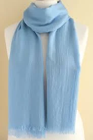 accessory Sky Blue Oversized Lightweight Soft Cotton Modal Mix Plain Scarf/Shawl With Gift Wrapping Option - Letterbox/Mother's day/Birthday Gift Etsy $23.9