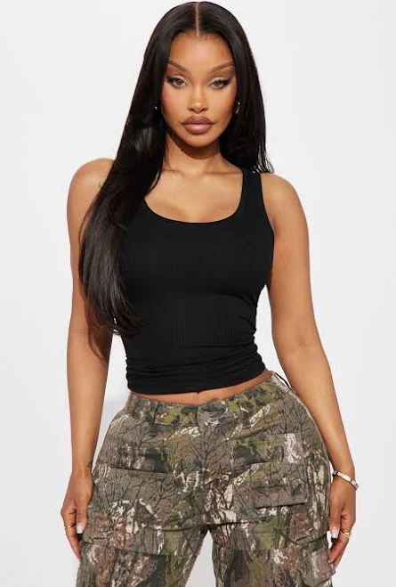 top Sleeveless Bodysuit in Black, Size L | Fashion Nova Fashion Nova $6
