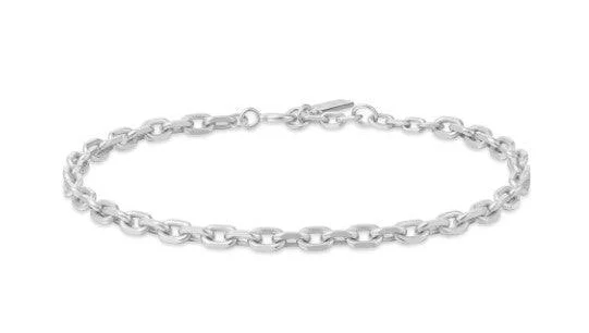 accessory Sterling Silver Chain Link Bracelet Bluestone Jewelry $100