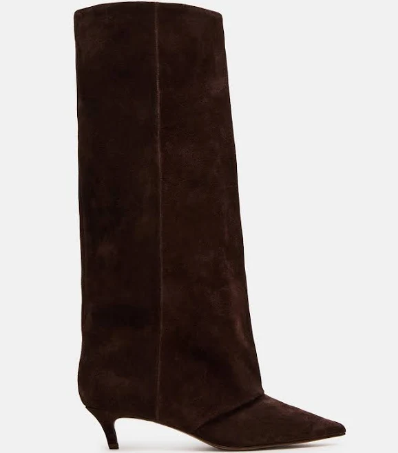shoes Steve Madden Women's Luca Cuffed Suede Boots Steve Madden $89.99