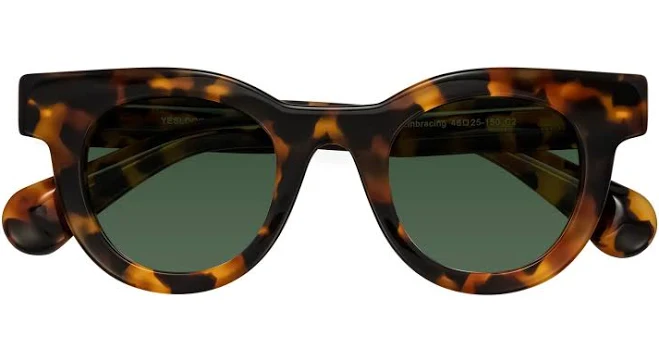 accessory Thick Hipster Round Tinted Sunglasses Sunwear Lenses Yesglasses $48.08