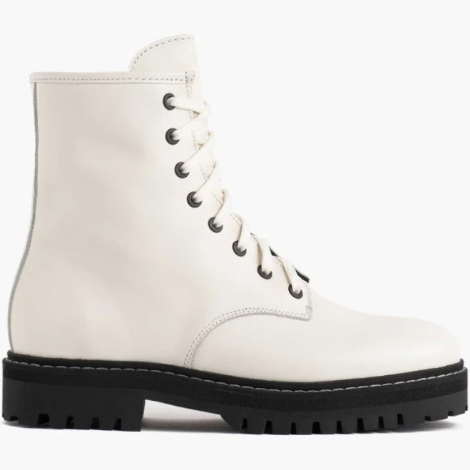 shoes Thursday Boot Company Women's Leather Combat Lace-Up Thursday Boot Company $180