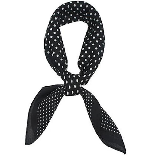 accessory Tied Neck Polka Dot Scarf Amaryllis and Main Boutique $18
