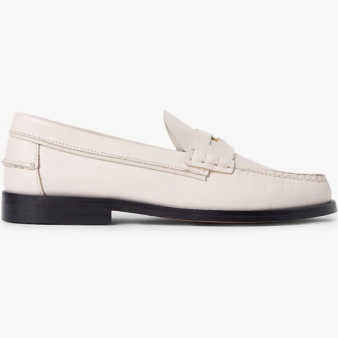 shoes Tommy Hilfiger Women's Leather Penny Loafers Tommy Hilfiger $95.4