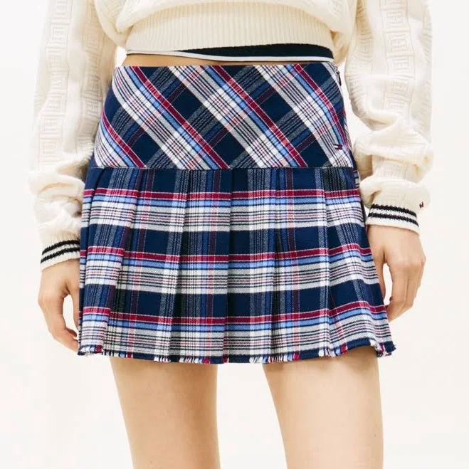 skirt Tommy Hilfiger Women's Tartan Pleated Mini Skirt Macy's $33.39
