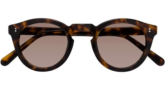 accessory Tortoise Narrow Retro-Vintage Round Tinted Sunglasses Sunwear Lenses Yesglasses $55.2