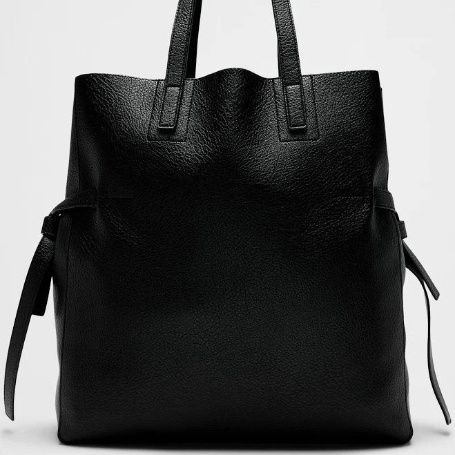 bag Vegan Leather Tie-Side Tote Banana Republic Factory $70