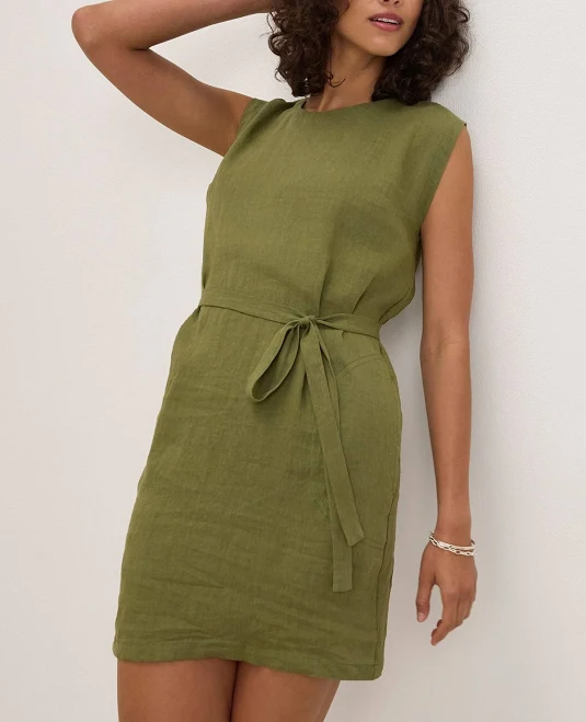 dress Velvet by Graham & Spencer Women's Lara Linen Dress Velvet by Graham & Spencer $104