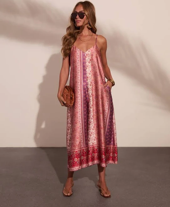 jumpsuit Vici Boheme Silky Jumpsuit VICI $46.8