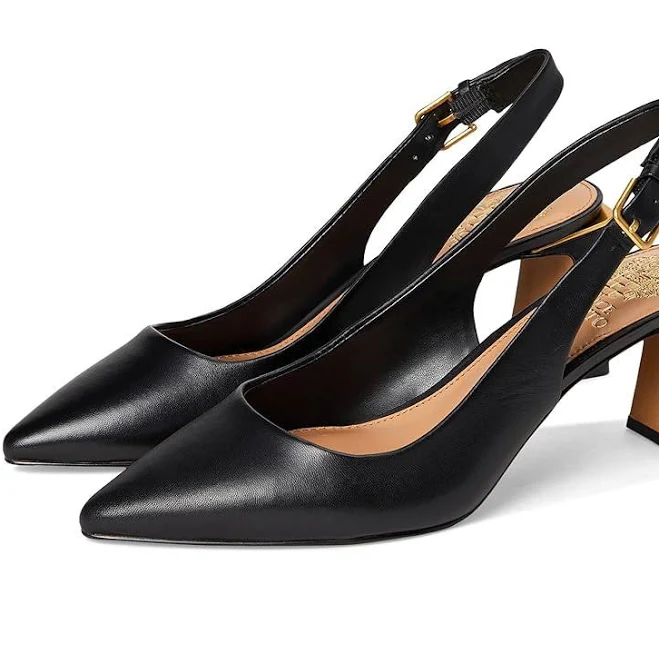 shoes Vince Camuto Women's Hamden Slingback Pumps Zappos.com $79.98