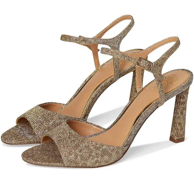 shoes Vince Camuto Women's Lilah Ankle Strap High Heel Sandals Zappos.com $93.5