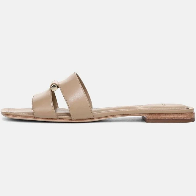 shoes Vince Women's Piper Leather Slide Sandals Vince $298