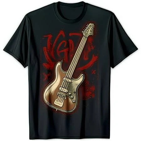 top Vintage Inspired Grunge Graphic T-Shirt Walmart - shanghaijiyu $9.99