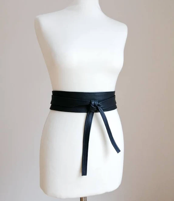 accessory Women's Leather Wrap Obi Belt Etsy - NobodyReallyKnows $56.72