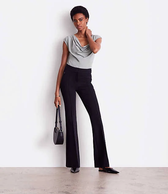 leggings Women's Loft Versa Ponte Deluxe Flare Pants LOFT $44.98