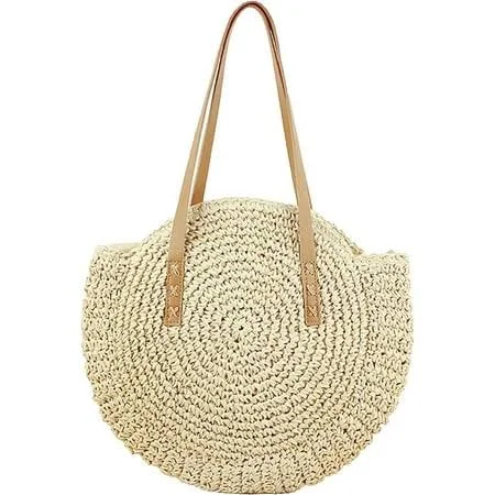bag Women's Natural Chic Straw Handbags Walmart - Walwish $20.99