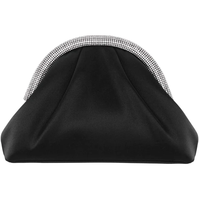 bag Womens Nina Crystal Trim Frame Magnetic Clutch Macy's $88