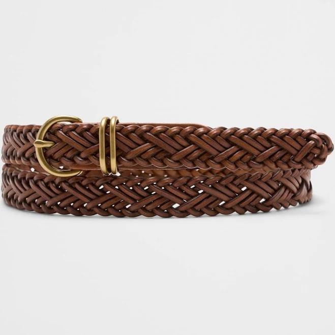 accessory Women's Skinny Braided Belt Banana Republic Factory $21