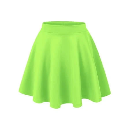 skirt Women's Stretchy Flared Mini Skater Skirt Walmart - Made by Johnny Group, Inc. $16.75