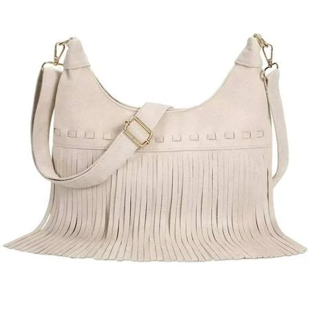 bag Women's Western Cowgirl Boho Fringe Crossbody Bag Walmart - JASGOOD Belt $17.99