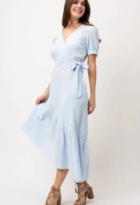 dress Wrap Midi Dress Etsy - Seller $35