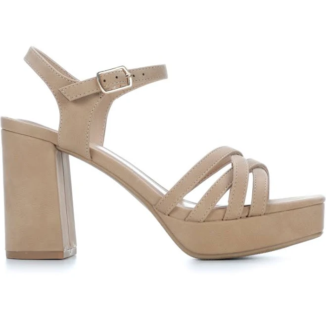 shoes Y-Not Women's Loona-S Block Heel Sandals Shoe Carnival $34.98