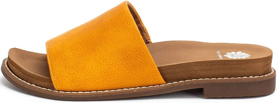 shoes Yellow Box Women's Kalo Slip-On Sandals Yellow Box Footwear $34.99
