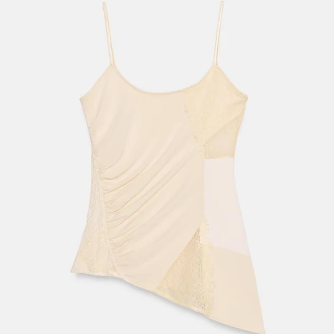 top Zara Lace Camisole Zara USA $35.9