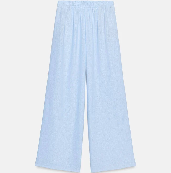 matching set Zara Wide Linen Pants Zara USA $59.9
