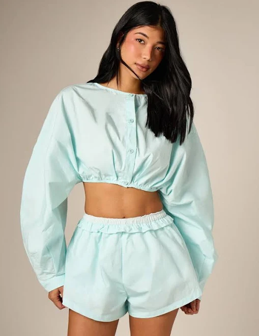 Missguided Aiirz Two Piece Set with Balloon Sleeves
