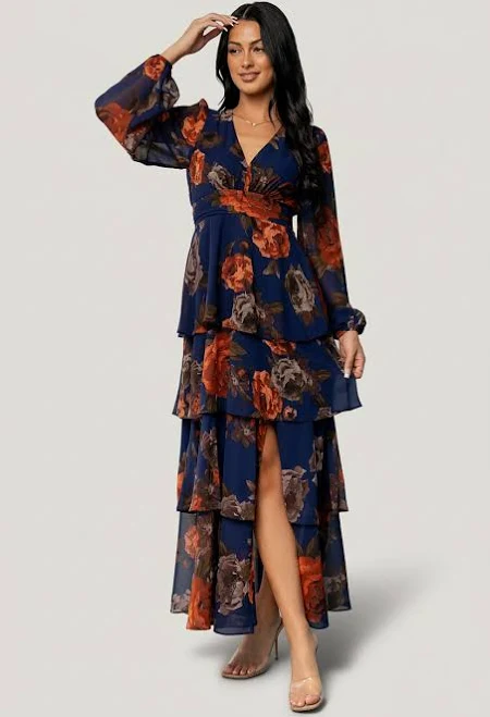 Baltic Born Mariella Tiered Maxi Dress