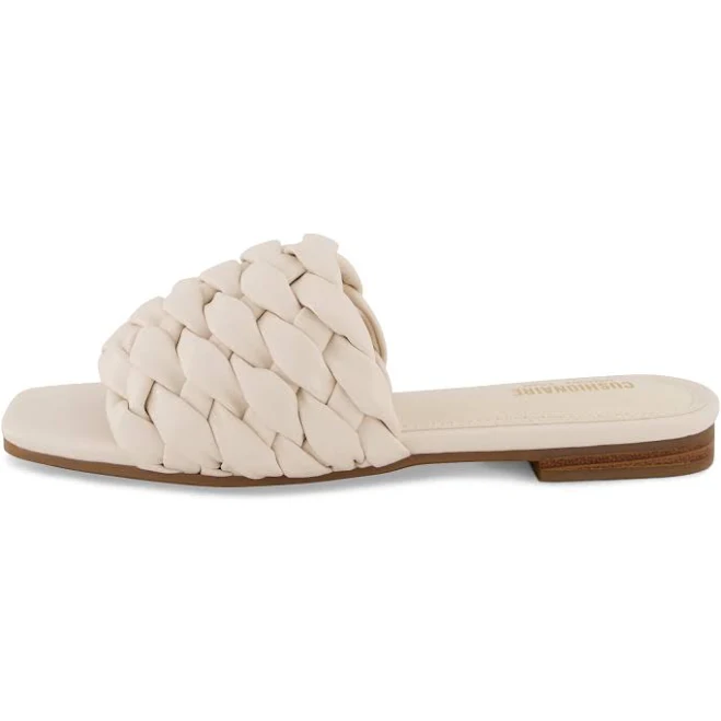 Cushionaire Women's Aramis Woven Slide Sandal