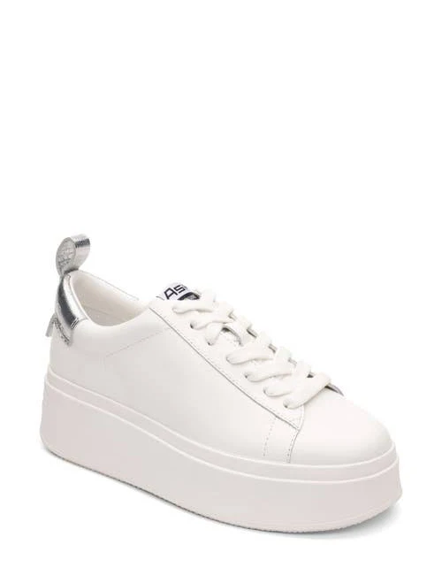 Maya Platform Low-Top Metallic Sneakers