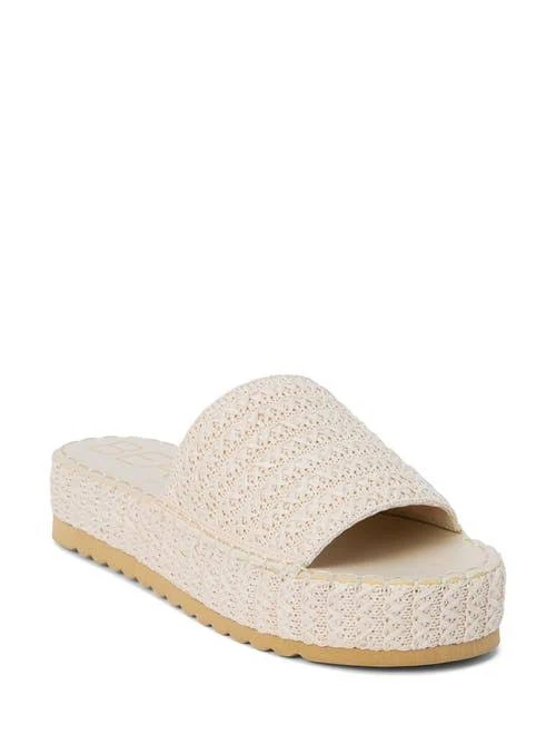 Sleeveless denim-look romper with a drawstring waist, button-front, and all-over pastel butterfly print