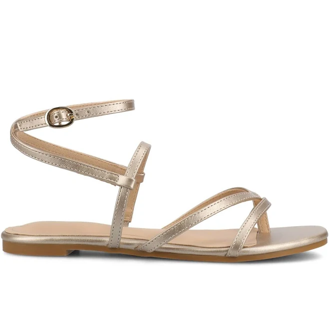 Journee Collection Women's Serissa Flat Sandals
