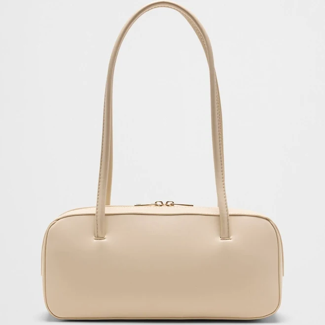 East West Women's Vegan Leather Top Handle Bag