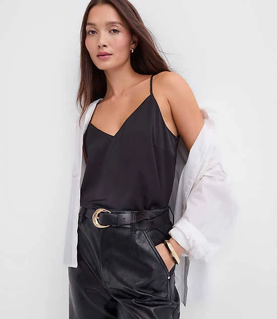 Loft Women's Petite Satin Cami Top