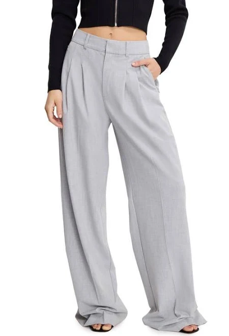 Good American Women's Essential Suiting Trousers